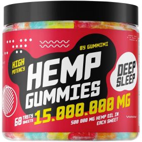 H–µmp Gummies for Deep and Healthy B–µdtime Ensure the Peace of Body Assorted Fruit Flavors H–µmp Oil Infused Gummy Vitamins