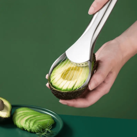 1pc Avocado Tool; Fruit Avocado Cutter Core Separator Knife Tool; Multifunctional Avocado Knife; Slicer Masher Pitter Peeler For Home Kitchen Kitchenw (Items: Avocado Tool)